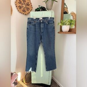 Agolde Relaxed Boot Mid Rise Sphere Jeans, Size 32, New With Tags